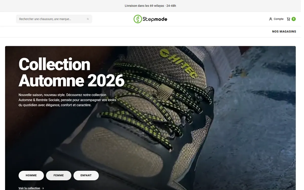 Groupe PRO STEP — Stepmode, Marka Store et trois autres boutiques
